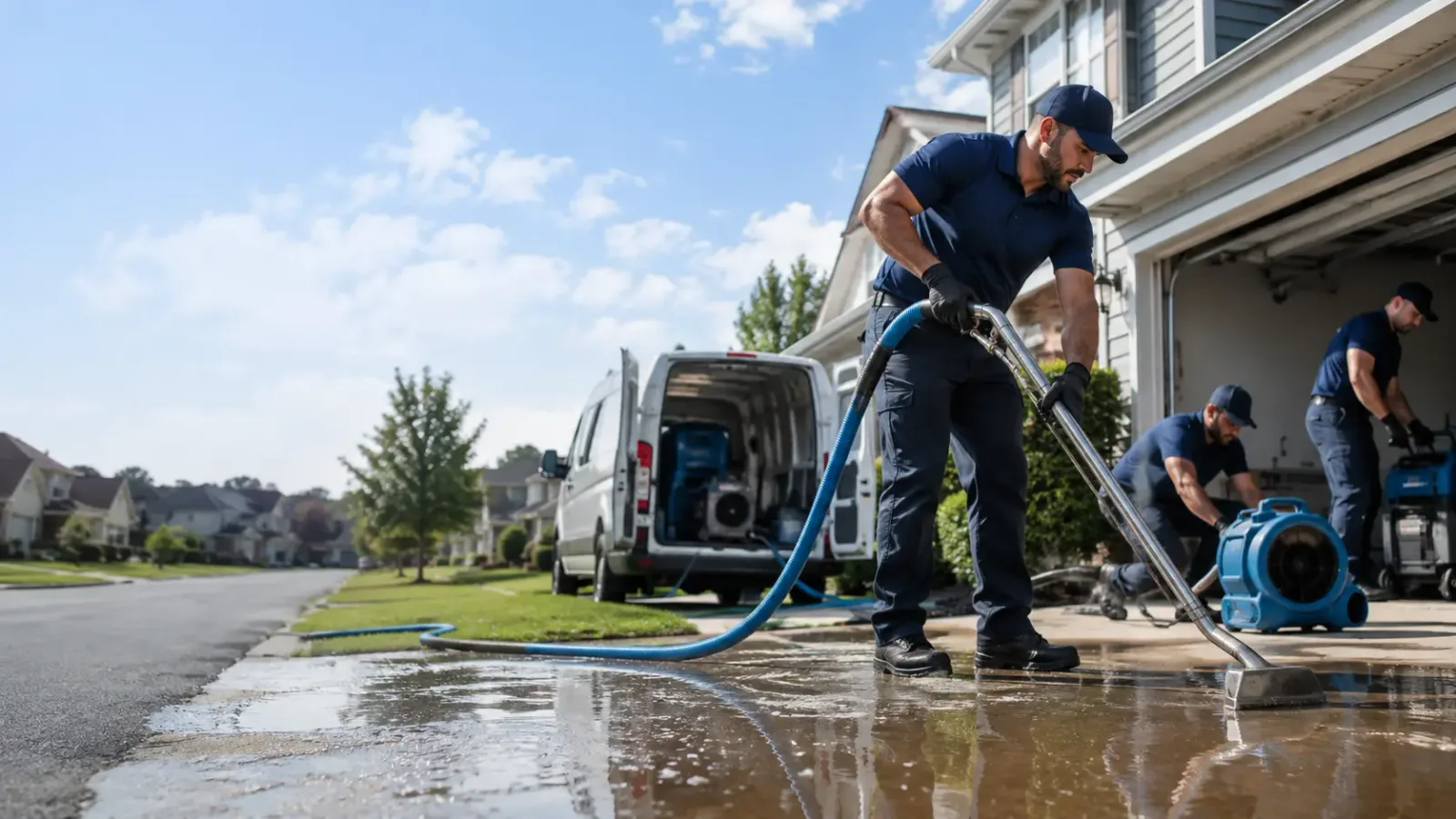 Flood Damage Restoration in French Village, MO